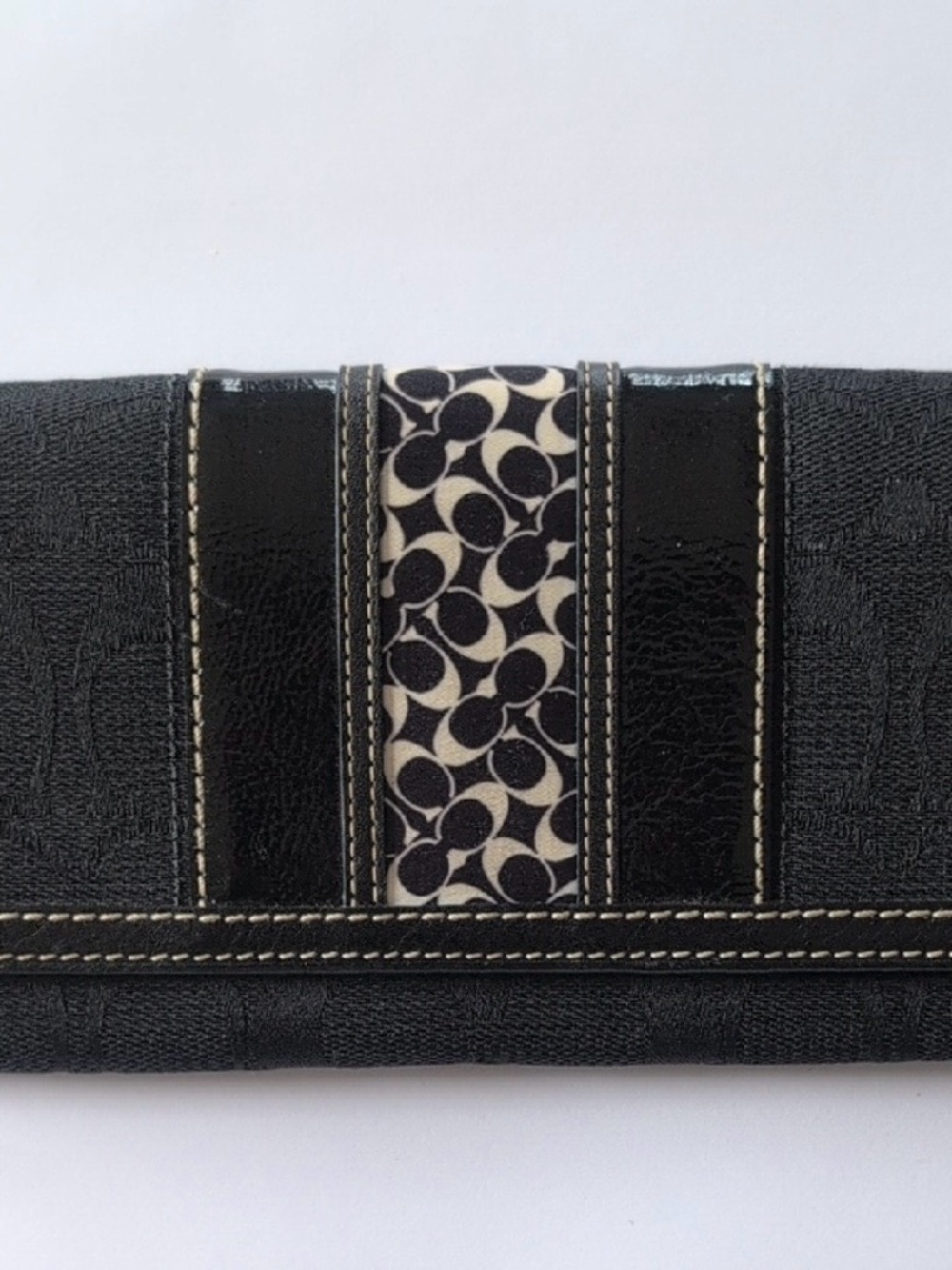 🖤🖤 Vintage Coach Signature C Trifold Wallet  Y2K 🖤🖤